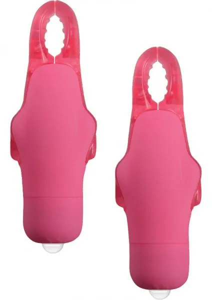 My First Nipple Clamps Vibrating Wireless Pink Nasstoys Vibrators