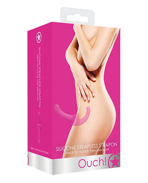 Female Sex Toys Shots Ouch Silicone Strapless Strap On Shots America LLC