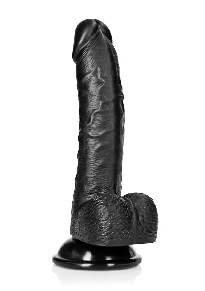 Dildos Shots America Curved Realistic Dildo Balls Suction Cup 7 18 Cm