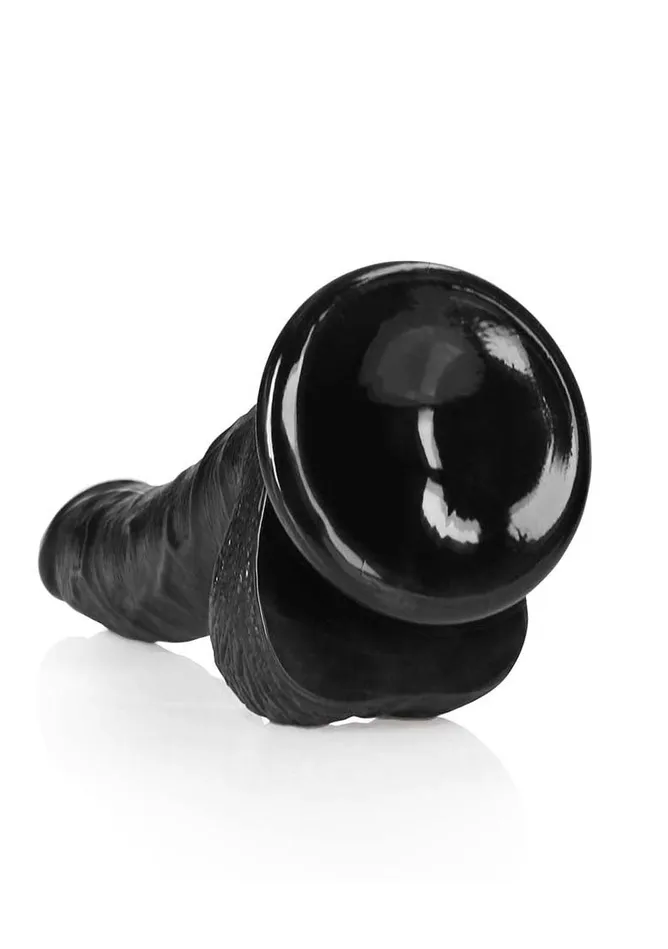 Dildos Shots America Curved Realistic Dildo Balls Suction Cup 7 18 Cm