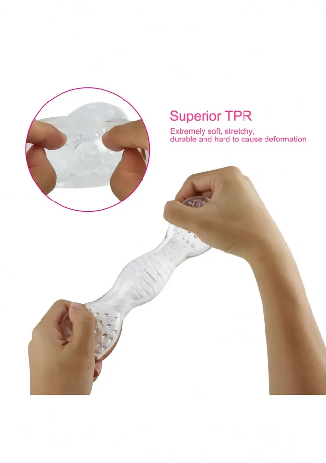 Shots America Male Sex Toys No 70 Stroker Translucent