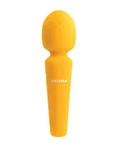 Evolved Novelties Evolved Sunshine Flexible Wand Vibrator Yellow Vibrators