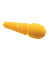 Evolved Novelties Evolved Sunshine Flexible Wand Vibrator Yellow Vibrators