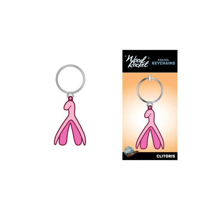 Wood Rocket Vibrators Wood Rocket Clitoris Keychain