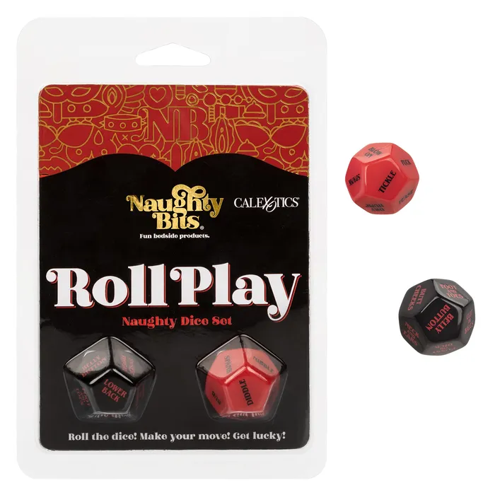 Anal Naughty Bits Roll Play Naughty Dice Set CalExotics