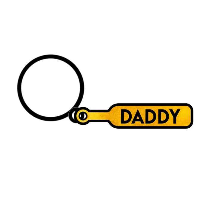 Daddy Paddle Keychain Net WOOD ROCKET Vibrators