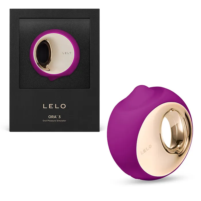 Lelo Lelo Ora 3 Clitoral Stimulator Deep Rose Female Sex Toys