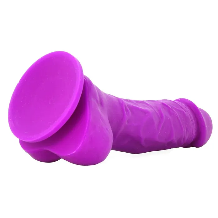 pink cherry Dildos ns novelties Colour Soft 5 Inch Soft Silicone Dildo in Purple