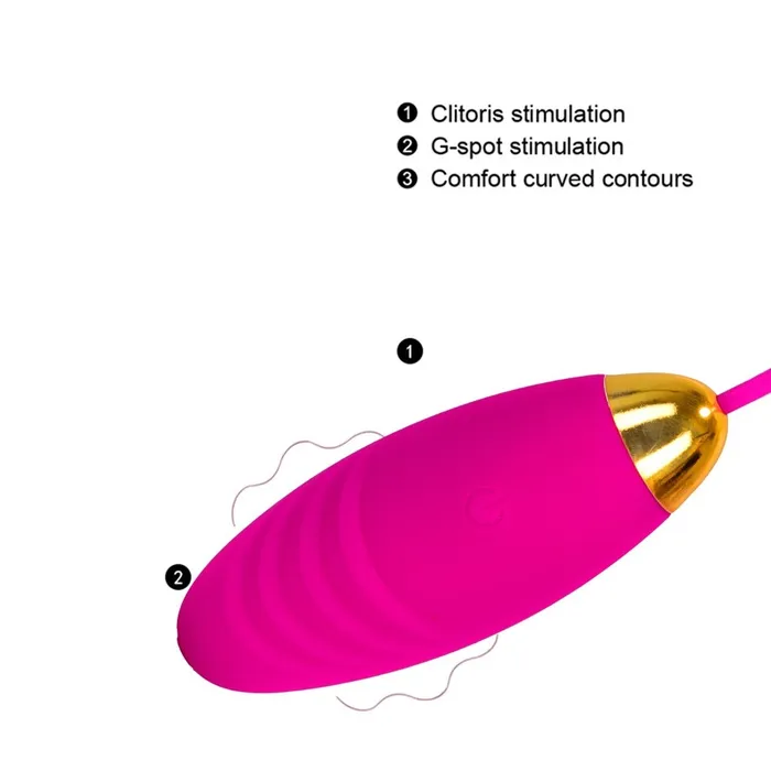 Female Sex Toys EVEs SECRETS Wireless Remote Control Vibrating Bullet Egg USB Rechargeable Adult Vibrators Ladies Sex Toy