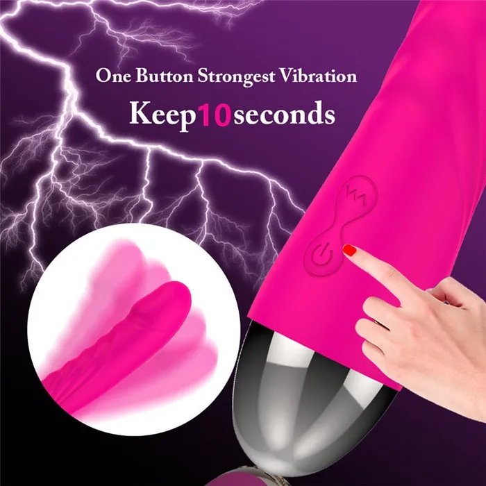 Female Sex Toys Lusty Age 10 Modes G spot Vibrator Dildo