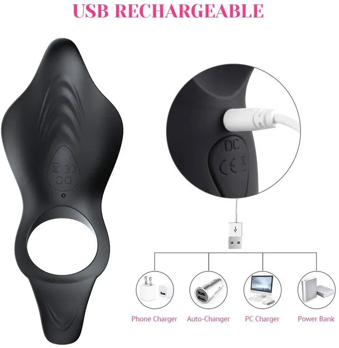 Your Pleasure Toys Couples Tracys Dog 3 in 1 Vibrating Cock Ring