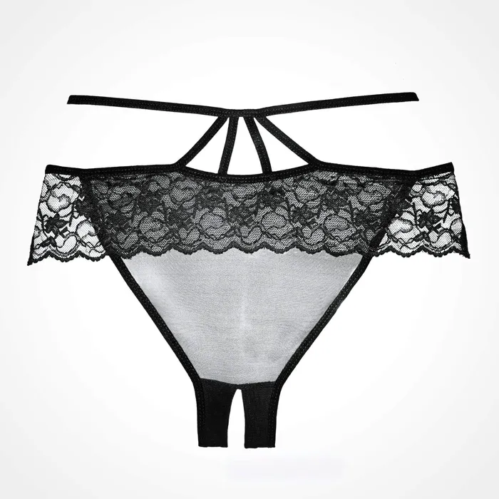 Allure Lingerie Allure Adore Angel Panty Black One Size Anal Allure Lingerie Allure Adore Angel Panty Black One Size Anal
