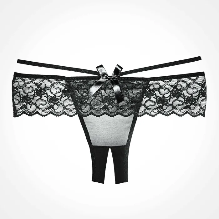 Allure Lingerie Allure Adore Angel Panty Black One Size Anal Allure Lingerie Allure Adore Angel Panty Black One Size Anal