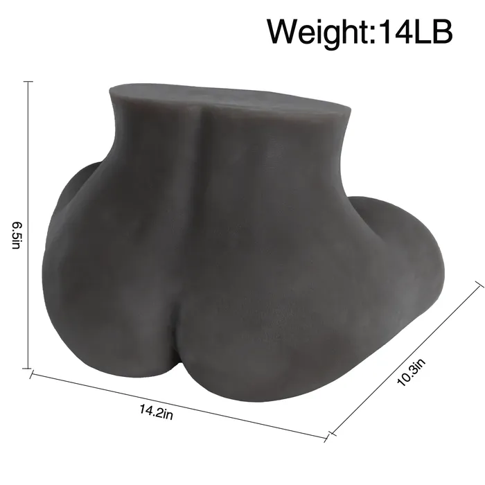 Amwama Male Sex Toys Sex Doll Male Masturbator Pocket Pussy for Men Black Amwama Male Sex Toys Sex Doll Male Masturbator Pocket Pussy for Men Black