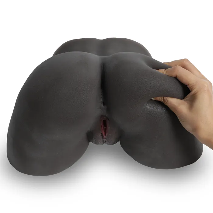 Amwama Male Sex Toys Sex Doll Male Masturbator Pocket Pussy for Men Black Amwama Male Sex Toys Sex Doll Male Masturbator Pocket Pussy for Men Black