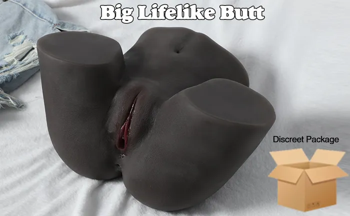 Amwama Male Sex Toys Sex Doll Male Masturbator Pocket Pussy for Men Black Amwama Male Sex Toys Sex Doll Male Masturbator Pocket Pussy for Men Black