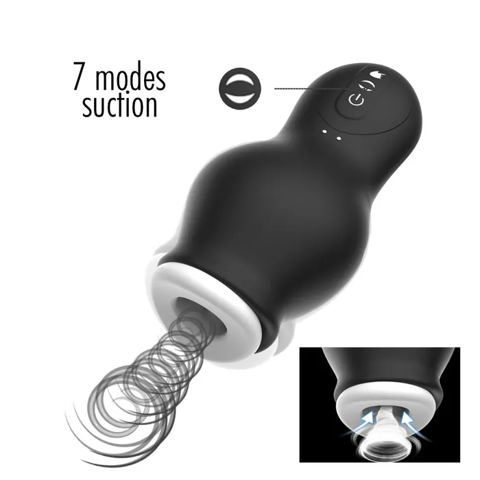 Male Sex Toys FRISKY BUSINESS SG Movibe SemiAuto Sucking Vibrating Stroker