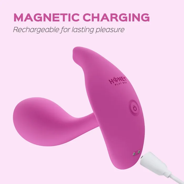 OLY 2 Wearable Clit G Spot Vibrator Honey Play Box Vibrators