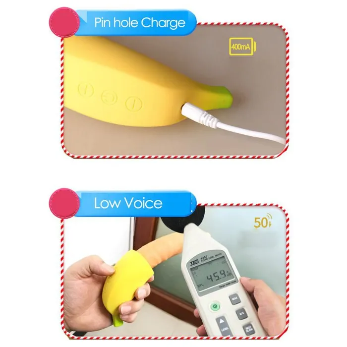 Realistic Banana Vibrator FRISKY BUSINESS SG Female Sex Toys