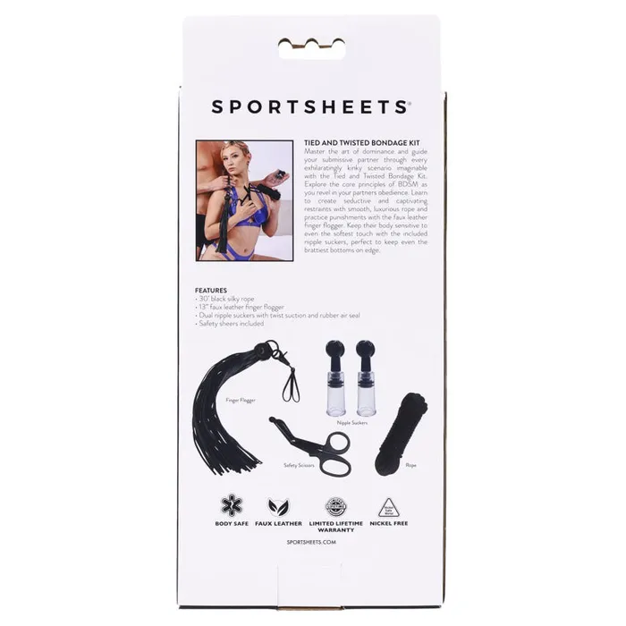 Sportsheets Couples Tied and Twisted Bondage Kit