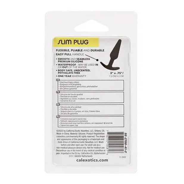 Boundless Slim Plug CalExotics Anal Boundless Slim Plug CalExotics Anal