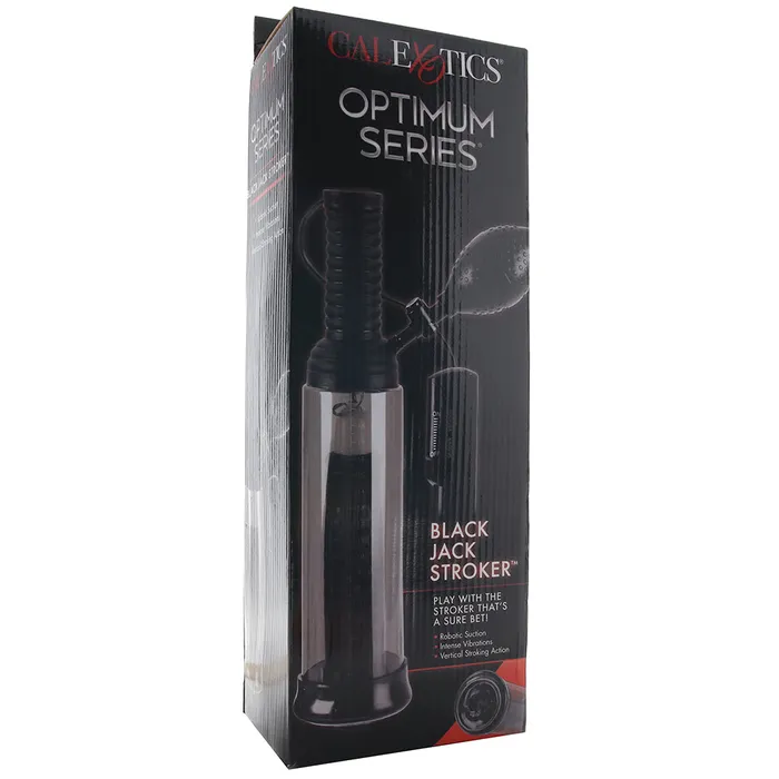 CalExotics Black Jack Stroker Pump Male Sex Toys