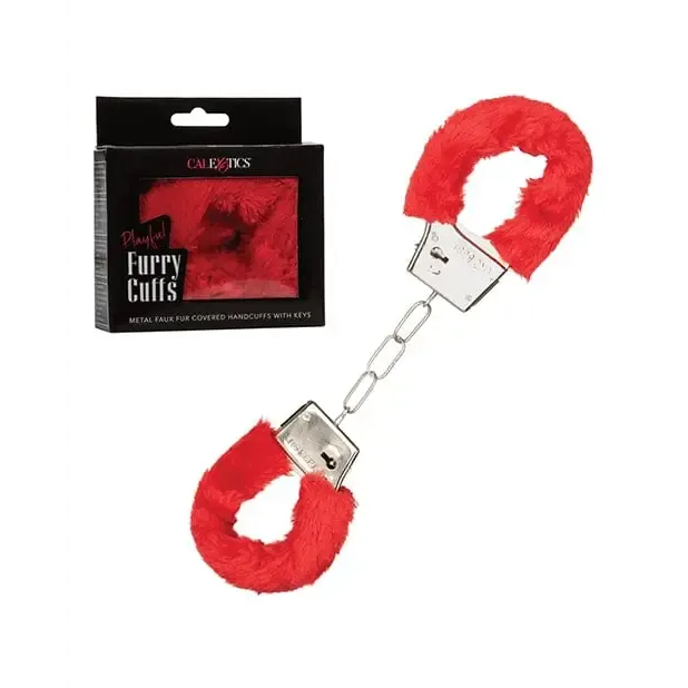 CalExotics Couples Playful Furry Cuffs CalExotics Couples Playful Furry Cuffs