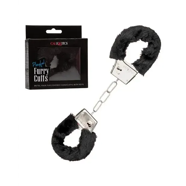 CalExotics Couples Playful Furry Cuffs CalExotics Couples Playful Furry Cuffs