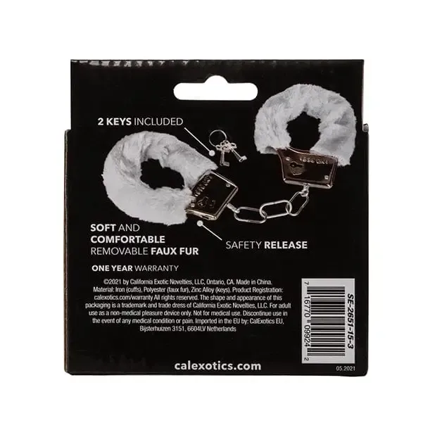 CalExotics Couples Playful Furry Cuffs CalExotics Couples Playful Furry Cuffs