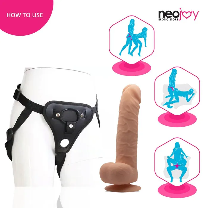 Female Sex Toys Neojoy Neojoy Banger Dildo With StrapOn Dong Harness Flesh 214cm 84 inch Female Sex Toys Neojoy Neojoy Banger Dildo With StrapOn Dong Harness Flesh 214cm 84 inch