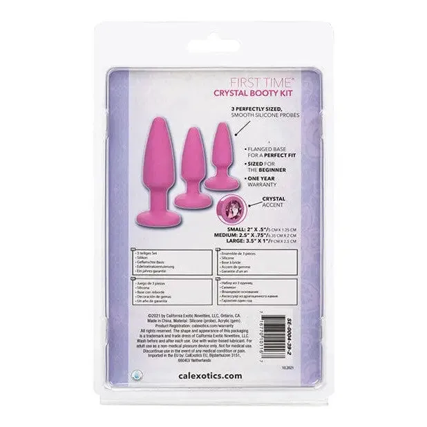 First Time Crystal Booty Kit CalExotics Female Sex Toys First Time Crystal Booty Kit CalExotics Female Sex Toys