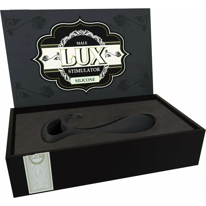 Lux Anal Lux Male Silicone Stimulator LX2 Black