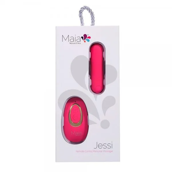 Maia Toys Vibrators Jessi Pink Remote Mini Bullet