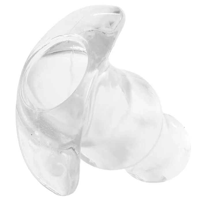 Male Sex Toys XR Brands Master Series Clear View Hollow Anal Plug in S Male Sex Toys XR Brands Master Series Clear View Hollow Anal Plug in S