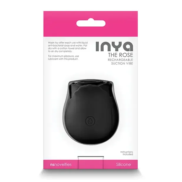 NS Novelties Vibrators INYA The Rose Rechargeable Suction Vibe NS Novelties Vibrators INYA The Rose Rechargeable Suction Vibe