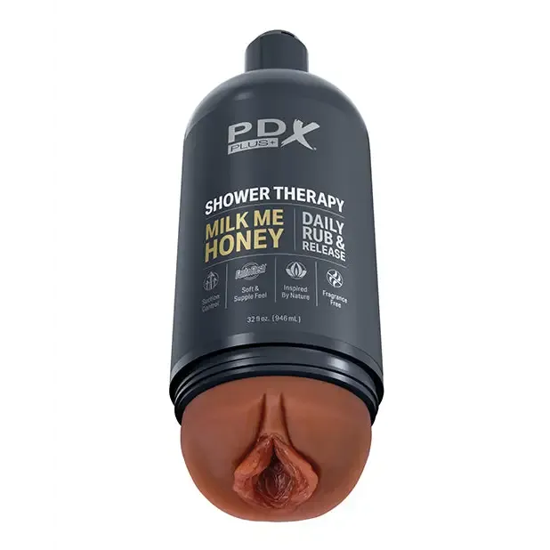 PDX Plus Vibrators PDX Plus Shower Therapy Milk Me Honey PDX Plus Vibrators PDX Plus Shower Therapy Milk Me Honey
