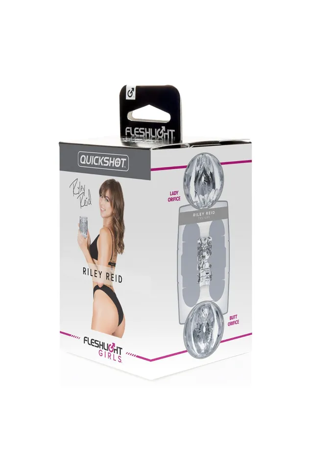 Quickshot Riley Reid Masturbator Fleshlight Male Sex Toys