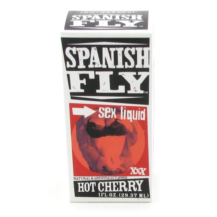 Spanish Fly Sex Liquid 1oz in Hot Cherry Doc Johnson Female Sex Toys