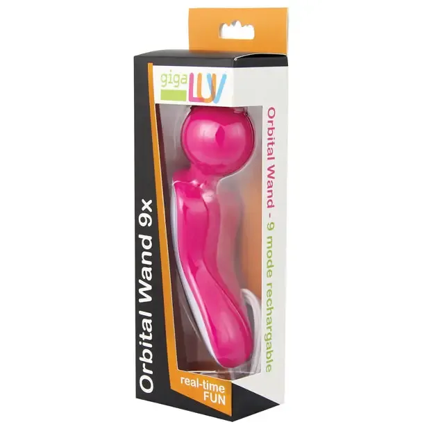 Vibrators Gigaluv Gigaluv Orbital Wand 9x Vibrators Gigaluv Gigaluv Orbital Wand 9x