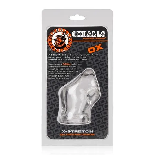 Dildos OXBALLS Oxballs X Stretch Cocksling Clear