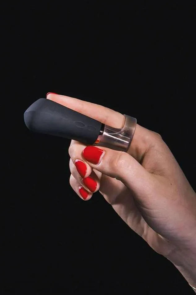 Hot Octopuss Vibrators Hot Octopuss Digit Finger Vibrator Black