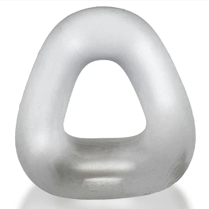 HunkyJunk HunkyJunk Zoid Trapazoid Lifter Cock Ring Clear Ice Male Sex Toys