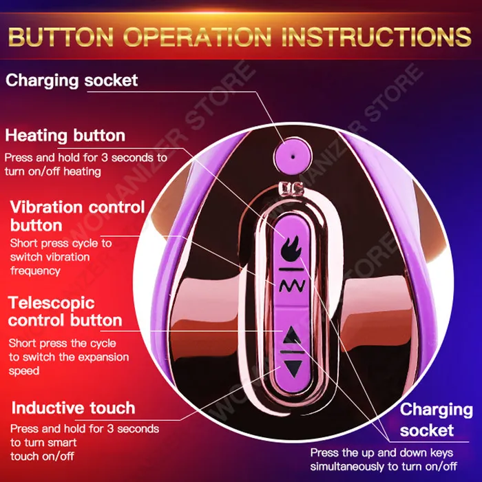 Female Sex Toys LAZADASEXTOYS Sans fil tlcommande automatique sexe Machine tlescopique gode vibrateurs pour femme Masturbation pompage pistolet jouets sexuels pour femme