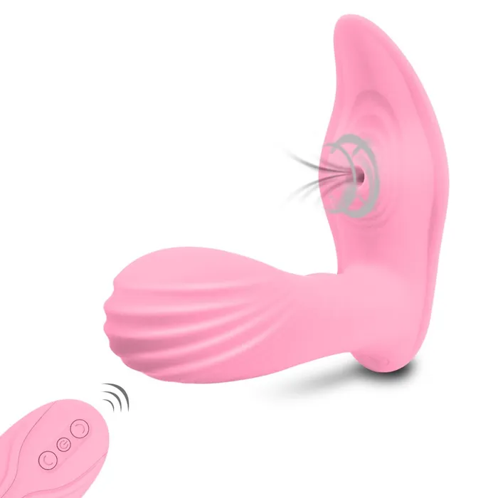 Heatable Wearable Vibrator Sex Toys for Women Adult G Spot Clitoris Sucker Stimulator Wireless Remote Control Panties Vibrator LAZADASEXTOYS Female Sex Toys