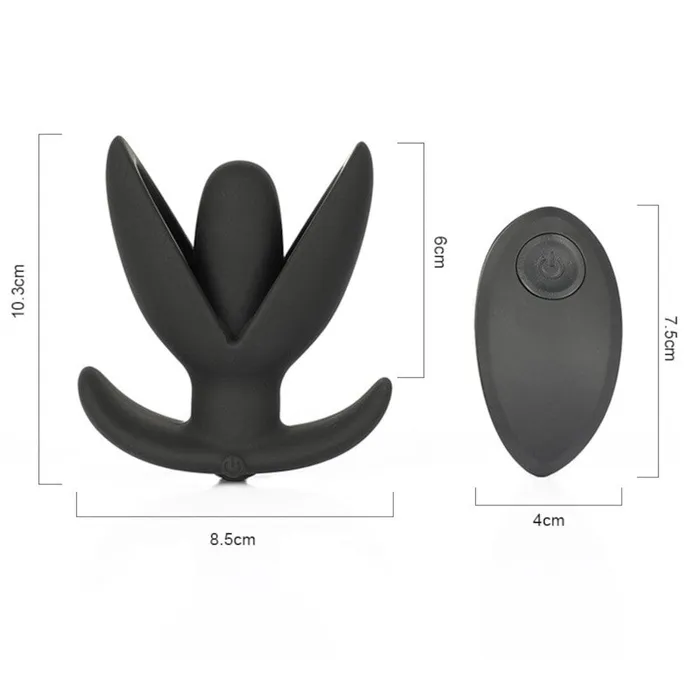 Lovegasm Blooming Flower 10Speed Vibrating Plug 4 LongBest Anal
