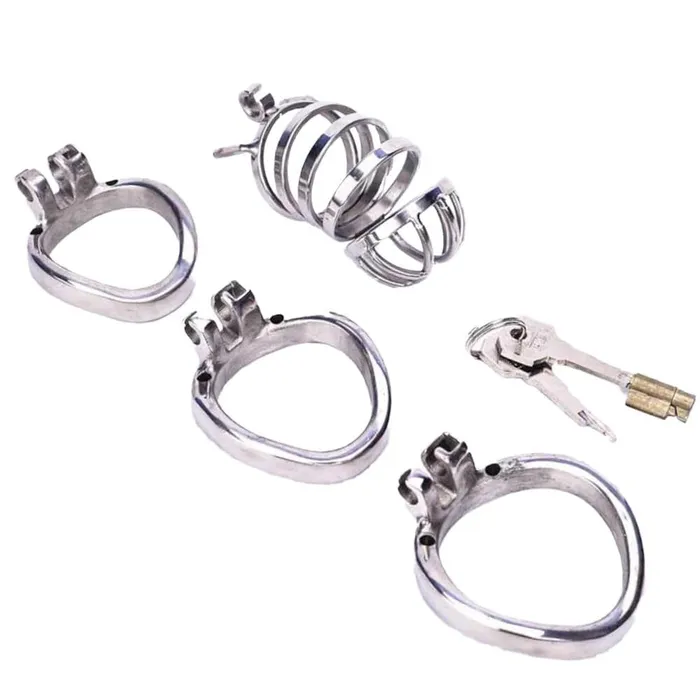Lovegasm Male Sex Toys The Small Passive Steel Friend Urethral Tube Male Cage