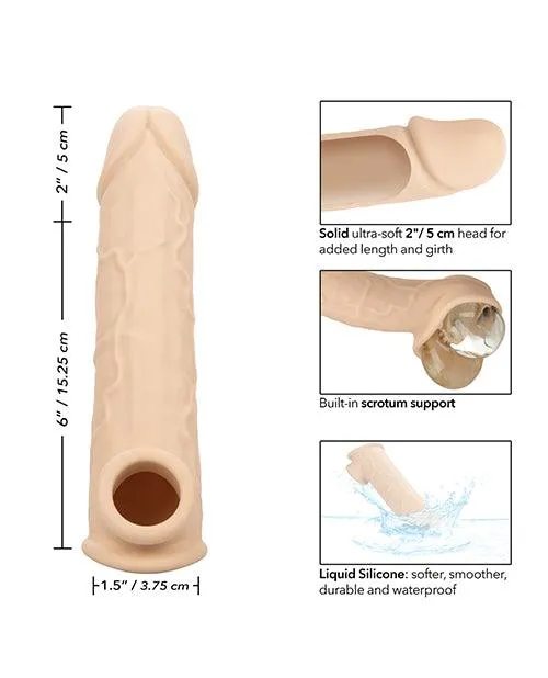 California Exotic Novelties Performance Maxx LifeLike 8 Penis Extension Ivory Male Sex Toys California Exotic Novelties Performance Maxx LifeLike 8 Penis Extension Ivory Male Sex Toys