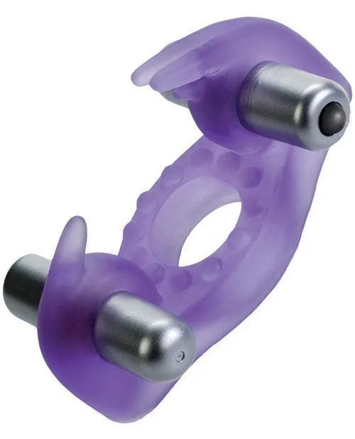 California Exotic Novelties Vibrators Wireless Rockin Rabbit Purple