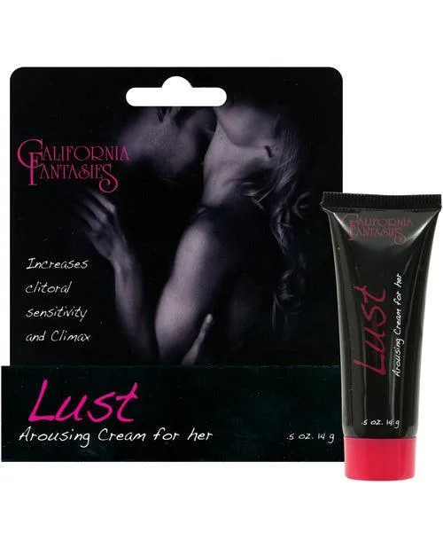 California Fantasies Anal Lust Arousing Cream For Her 5 Oz Tube