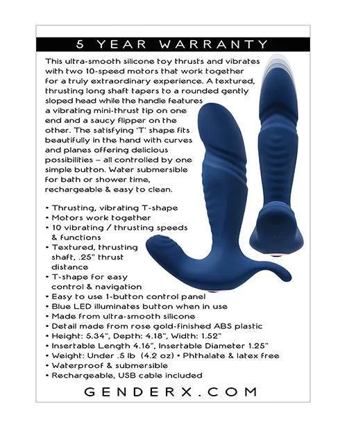 Gender X True Blue Blue Evolved Novelties INC Vibrators
